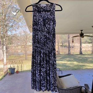 Animal print sundress dress